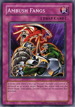 3 x Ambush Fangs - TAEV-EN070 - Common - Unlimited Edition Near Mint, English - Image 1