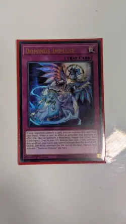 ⚡✨ Yu-Gi-Oh Dominus Impulse MZMU-EN126 – Ultra Rare 1st Ed | WOW!! ✨⚡ - Image 1