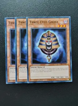 Yu-Gi-Oh - Three Eyed Ghost 3X - Full Playset - Image 1