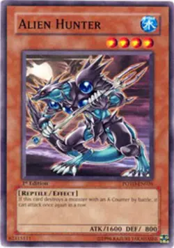 3 x Alien Hunter - POTD-EN026 - Common - Unlimited Edition Near Mint, English - Image 1