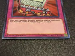 Yugioh Toon Briefcase DRL2-EN029 Super Rare 1st Edition Dragons of Legend (LP) - Image 2
