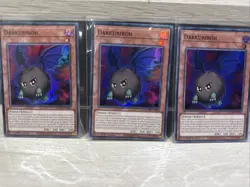 Yu-Gi-Oh! Darkuriboh – MZMU-EN050 – Super Rare– 1st Edition – Playset x3 – NM - Image 1