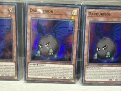 Yu-Gi-Oh! Darkuriboh – MZMU-EN050 – Super Rare– 1st Edition – Playset x3 – NM - Image 3
