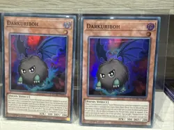Yu-Gi-Oh! Darkuriboh – MZMU-EN050 – Super Rare– 1st Edition – Playset x3 – NM - Image 4