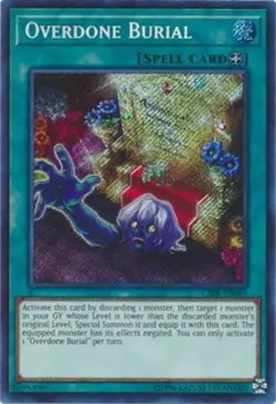 1 x Overdone Burial - CIBR-EN063 - Secret Rare - Unlimited Edition Near Mint, En - Image 1