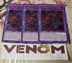 3x (M/NM) - Shura the Combat Star - BLRR-EN040 - Ultra Rare - 1st Edition YuGiOh - Image 1