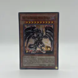 YuGiOh! SD1-EN001 Red-Eyes Darkness Dragon Ultra Rare LP - Image 1
