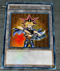 🔥 1x Yugi Token - YGLD-ENTKN - Ultra Rare - Limited Edition NM Yu-Gi-Oh - Image 1