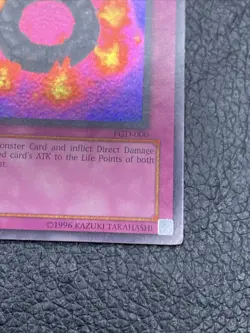 B6 Yugioh Ring of Destruction PGD-000 Secret Rare Unlimited - Image 4