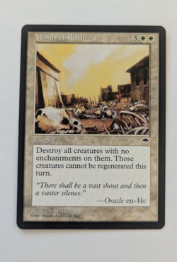 Magic Mtg Tempest Winds of Rath Lightly played - Image 1