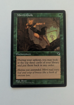 Magic Mtg Tempest Mirri's Guile Lightly played - Image 1