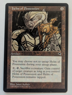 Magic Mtg Tempest Helm of Possession near mint - Image 1