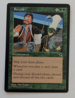 Magic Mtg Tempest Recycle near mint - Image 1