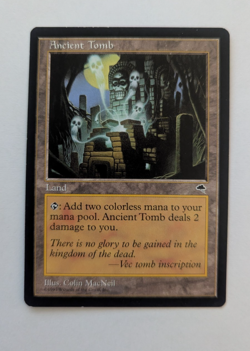 Magic Mtg Tempest Ancient Tomb near mint - Image 1