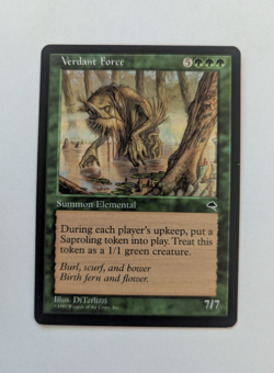Magic Mtg Tempest Verdant Force near mint - Image 1