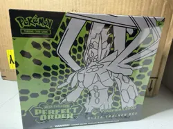 Pokemon Center Mega Evolutions Perfect Order Elite Trainer ETB New & Sealed - Image 1