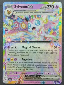 Sylveon ex 086/191 Surging Sparks Double Rare Pokemon TCG - Image 1