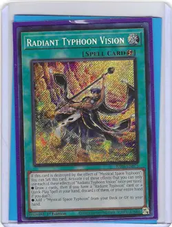 Radiant Typhoon Vision RA05-EN075 - Secret Rare - Mint - Yugioh - Image 1
