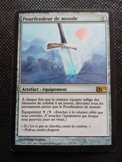 Pourfendeur de monde / Worldslayer FRENCH LP M12 magic mtg - Image 1