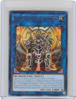 Battle Shogun of the Six Samurai MGED-EN143 Rare- Near Mint - Unlimited Yugioh - Image 1