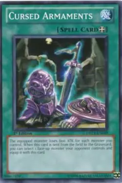 3 x Cursed Armaments - DREV-EN059 - Common - Unlimited Edition Near Mint, Englis - Image 1