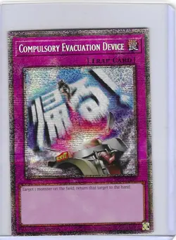 Compulsory Evacuation Device RA05-EN125 - Starlight Rare - Mint - Yugioh - Image 1