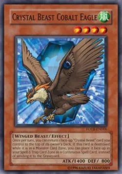 3 x Crystal Beast Cobalt Eagle - FOTB-EN006 - Common - Unlimited Edition Near Mi - Image 1