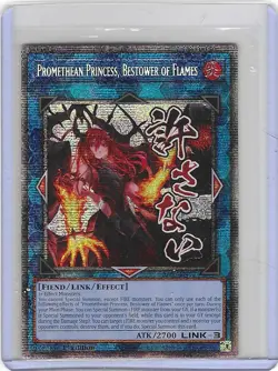 Promethean Princess, Bestower of Flames RA05-EN107 Starlight Rare Mint Yugioh - Image 1