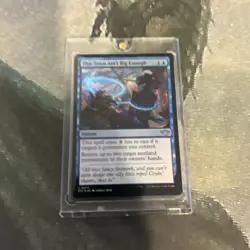 MTG This Town Ain't Big Enough (Foil) - Outlaws of Thunder Junction (OTJ) #074 - Image 4