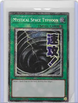 Mystical Space Typhoon RA05-EN112 - Starlight Rare - Mint - Yugioh - Image 1