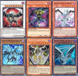 Yugioh Paradox Complete Deck - Malefic Rainbow - Cyber End Dragon - Blue-Eyes - Image 1