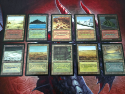 MTG Sticker CEDH Beta Dual Land Set of 10 - Image 1