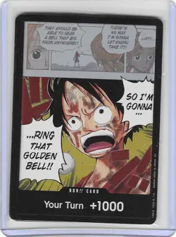One Piece TCG Don !! Card Luffy Ring That Golden Bell Your Turn +1000 - Image 1