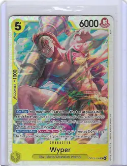 Wyper OP15-114 SR Adventure On Kami's Island One Piece TCG English Mint - Image 1