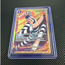 Namco One Piece CCG Mr. 2 Bon Kurei EB01-061 Secret Rare Foil Reprint Vol. 2 - Image 1