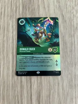 Donald Duck - Distracted Traveler - 212/204 - Epic - Lorcana - Wilds Unknown - Image 1