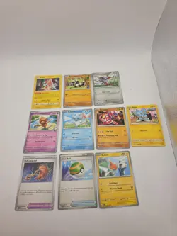 Lot of 10 Pokemon Cards Base Set Check My Other Pokemon Auctions Let Bid Start - Image 1