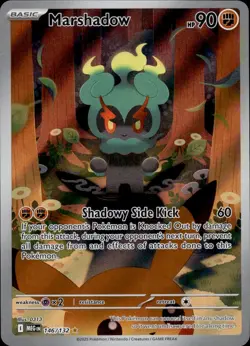 Pokemon TCG Marshadow Mega Evolution Illustration Rare Card 146/132 - Image 1