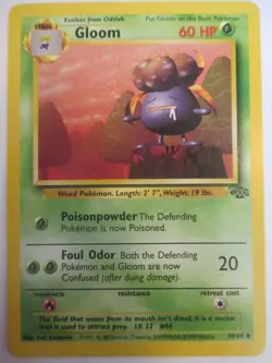 Gloom 60HP Pokemon Card - Image 1