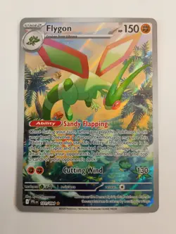 Flygon 101/094 Holo Illustration Rare Phantasmal Flames Pokemon Card - Image 1