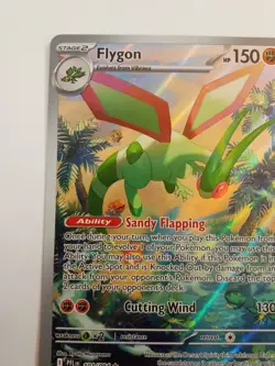 Flygon 101/094 Holo Illustration Rare Phantasmal Flames Pokemon Card - Image 3