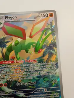 Flygon 101/094 Holo Illustration Rare Phantasmal Flames Pokemon Card - Image 4