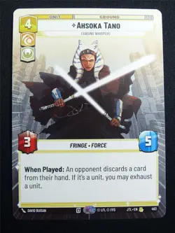 Ahsoka Tano 463 Hyperspace - Star Wars Unlimited Card #4HC - Image 1