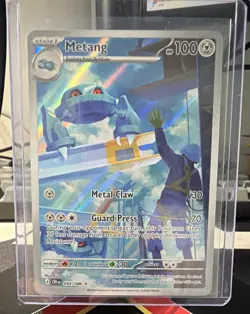 Pokemon TCG Metang 094/086 Holo 100 HP Stage 1 Metal Nintendo English Card - Image 1