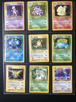 BASE complete set 1999 Wizards vintage Pokemon cards TCG - Image 2