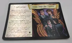 Harry Potter Trading Card Game TCG Gaze Into the Mirror Rare Foil #6/80 Holo NM - Image 1
