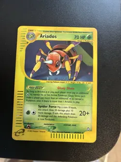 Ariados - H3/H32 - Pokemon Aquapolis Holo Rare Card Hp/Dmg - Image 1