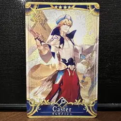 Gilgamesh Stage 4 Caster FGO Fate Grand Order Arcade Mint Card Holo Fatal - Image 1