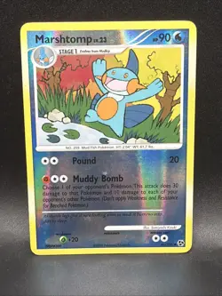 Pokemon Card - Marshtomp Great Encounters 46/106 Reverse Holo - Image 1