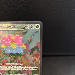 Pokemon TCG Venusaur EX Special Illustration Card 198/165 Scarlet & Violet 151 - Image 3